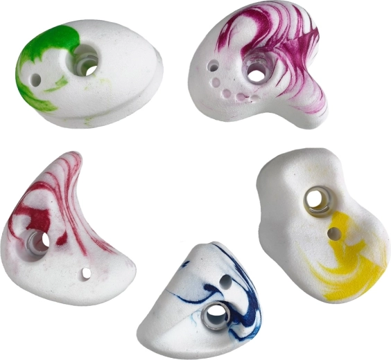2Kids Toys prises d’escalade effet marbre – 5 pcs