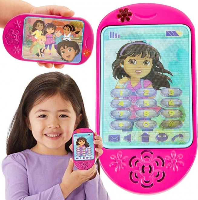 Téléphone interactif pour enfants smartphone avec Dora