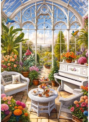 Puzzle Cherry Pazzi Orangerie des rêves 1000 pièces