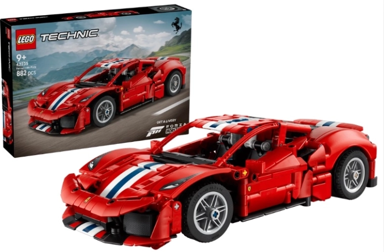 Lego Technic Ferrari 488 Pista (42235) - kit de construction
