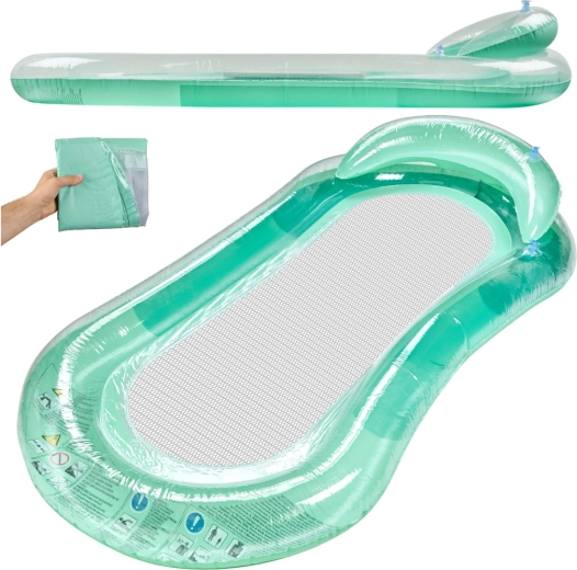Matelas gonflable Bestway pour l’eau avec fond en maille, turquoise