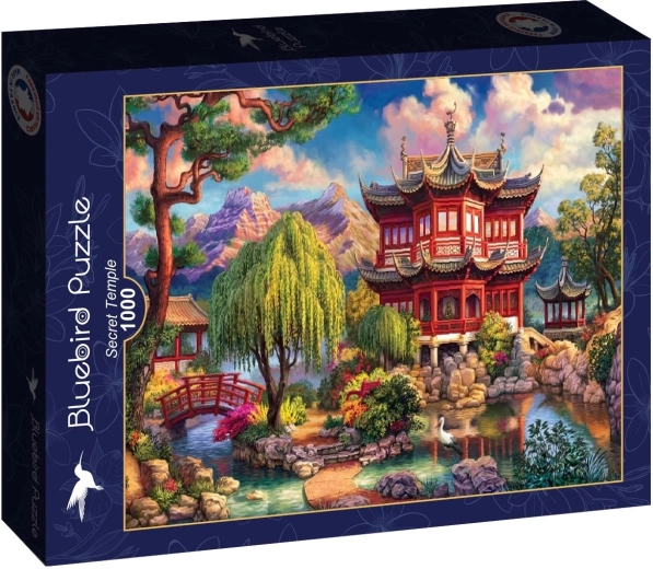 Puzzle Bluebird Temple mystérieux 1000 pièces