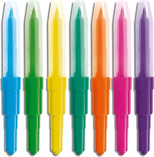 Sept couleurs éclatantes