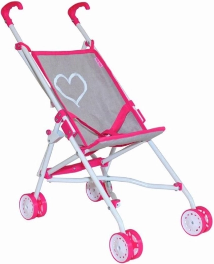 Poussette pour poupées Milly Mally Julia Prestige Pink