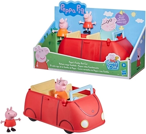 Voiture familiale Peppa Pig avec figurines