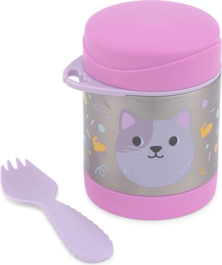 Thermos alimentaire Skip Hop avec spork – chaton