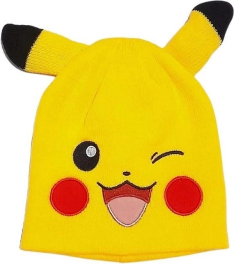 Bonnet enfant Pokémon jaune