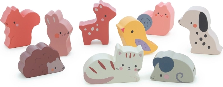 Animaux sonores en bois Vilac Sarah Betz (9 pièces)