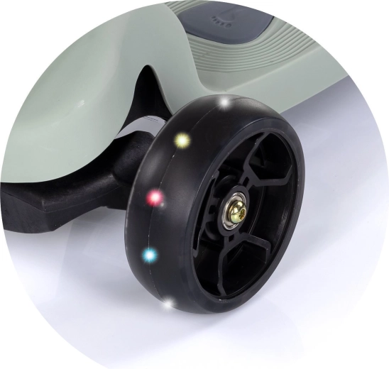 Roues LED lumineuses et effets pour plus de fun