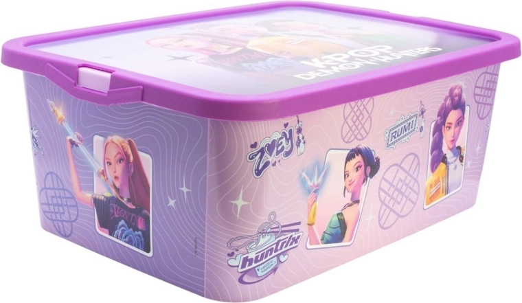 Boîte de rangement STOR 13 l K-Pop : Chasseuse de démons violette