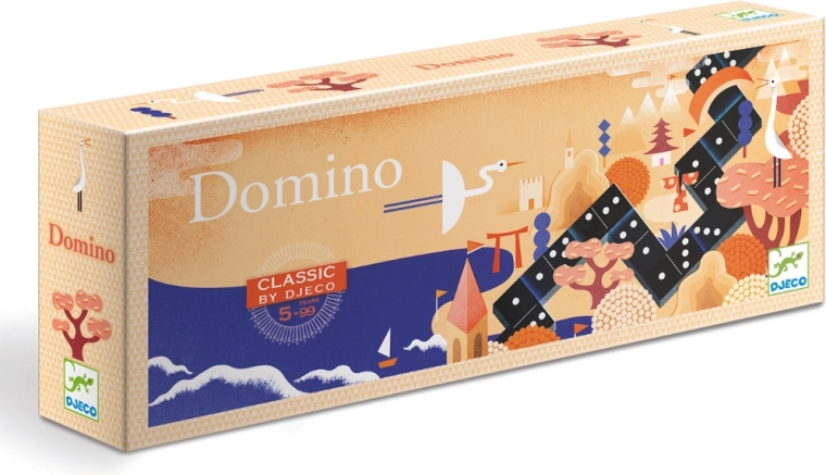 Djeco domino – domino noir classique