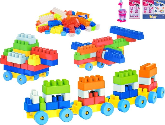 Kit de construction de véhicules 100 pièces pour enfants dès 3 ans