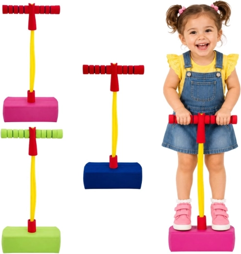 Pogo sauteur en mousse Woopie pour enfants (couleurs assorties)