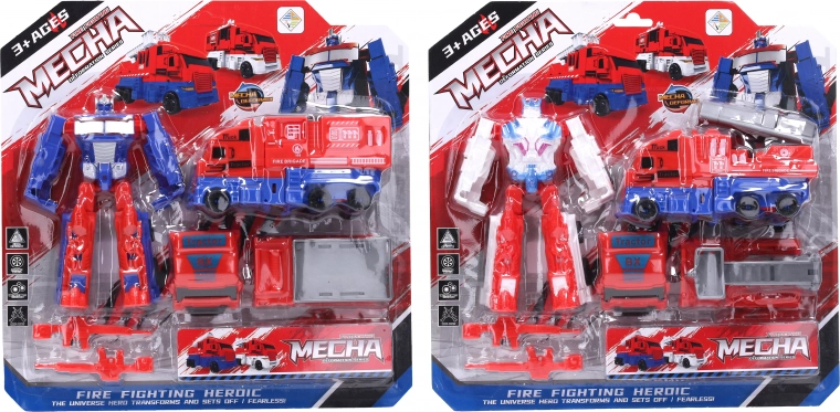 Autorobot transformable – lot de 2 pièces