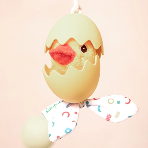 Œuf vibrant Lilliputiens avec le canard Gaspard