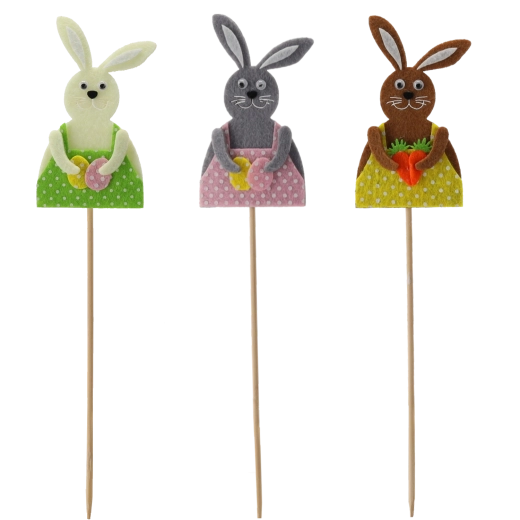 Assortiment de trois motifs printaniers dans un seul lot