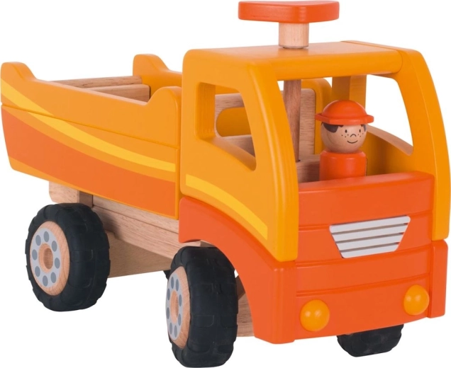 Jouet Goki - Méga camion-benne en bois