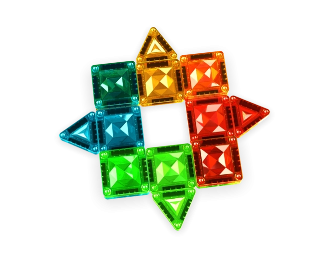 Assemblage magnétique puissant pour des constructions stables