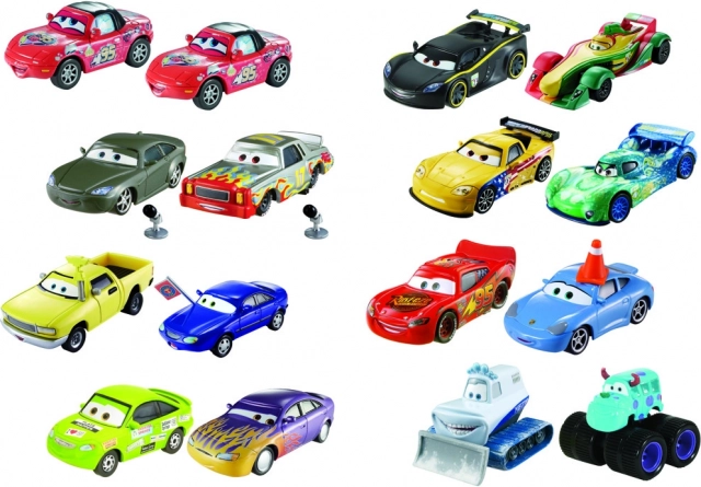 Cars 3 – double pack de voitures de collection 1:55