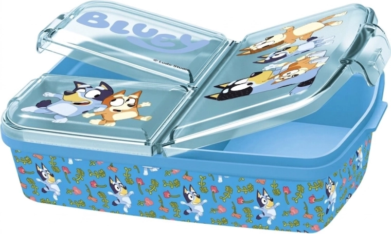 Boîte à goûter compartimentée Bluey