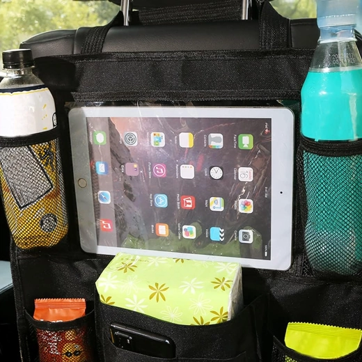 Poche transparente pour tablette, idéale pour les trajets