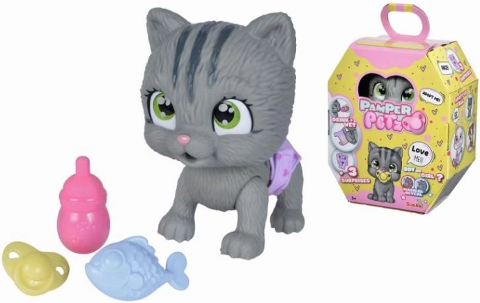 Chaton PAMPER PETZ avec couche