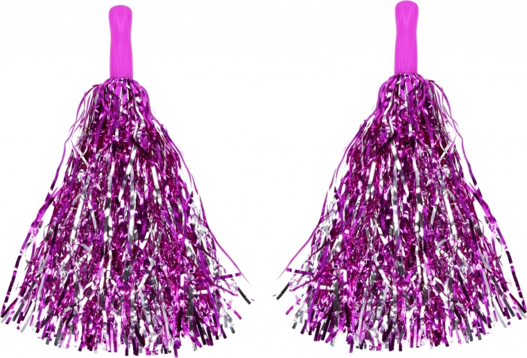 Franges métalliques éclatantes