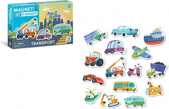 Aimants Moyens de Transport pour Enfants