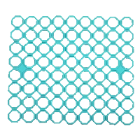 Grille souple pour évier 28 × 28 cm, plastique, assortiment de couleurs