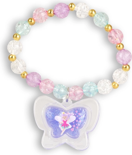 Pendentif papillon scintillant