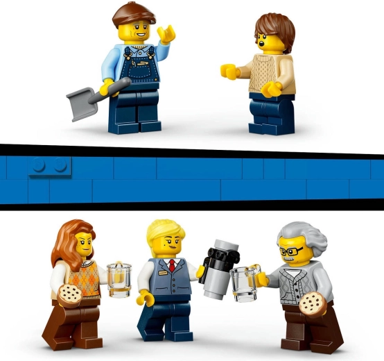 Des histoires avec cinq minifigurines