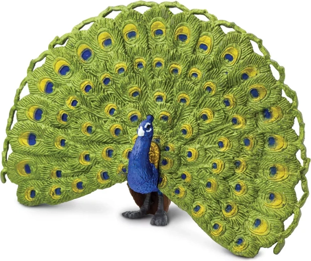 Figurine de paon Safari Ltd. - 1 pièce