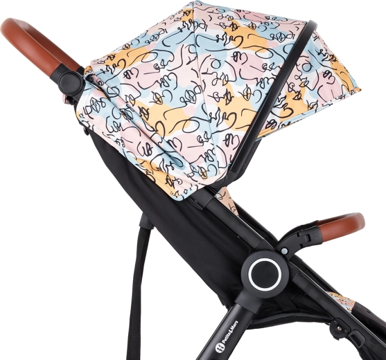 Canopy pour poussette Petite&Mars Street+ / Street2 Limited 100 Faces