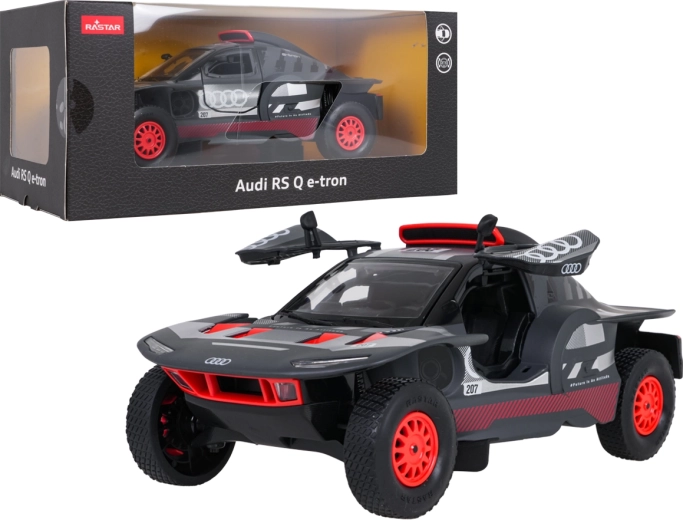 Modèle métallique Audi RS Q e-tron 1:24 RASTAR, gris
