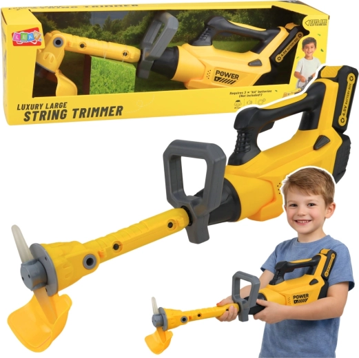 Coupe-bordures de jardin pour enfants avec sons et lumières – jaune