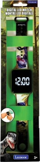 Lexibook montre numérique pour enfants Dinosaure avec alarme