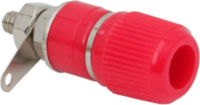 Douille banane rouge encastrable