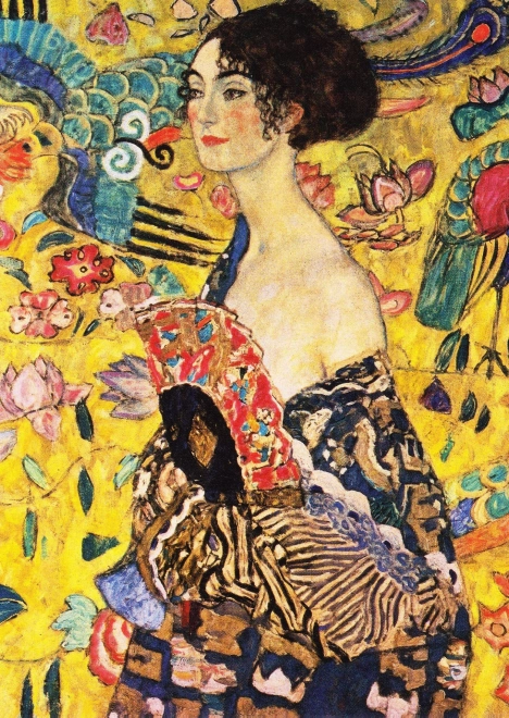 ENJOY puzzle La Dame à l'éventail de Gustav Klimt 1000 pièces