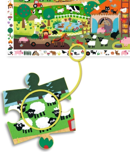 Assemblage et jeu d’observation