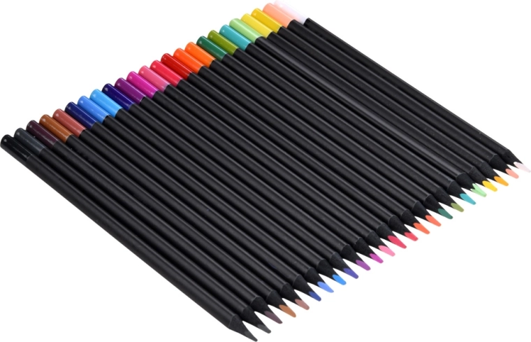 Des couleurs éclatantes même sur papier noir