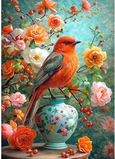 Puzzle Cherry Pazzi Mélodie florale 1000 pièces