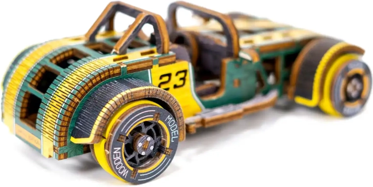 Boîte cadeau en bois avec support