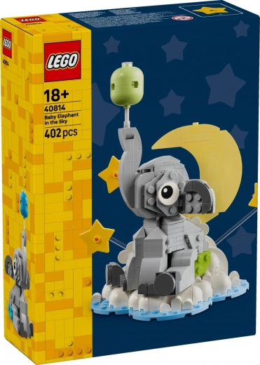 LEGO Iconic Éléphant sur un nuage