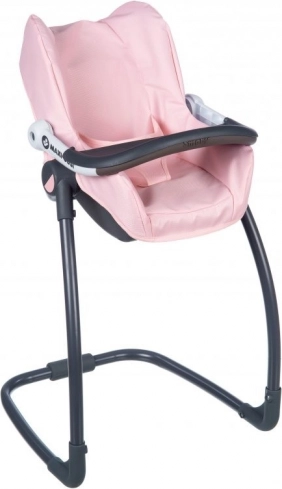 Siège auto 3-en-1, balancelle et chaise haute pour poupées MAXI-COSI rose clair