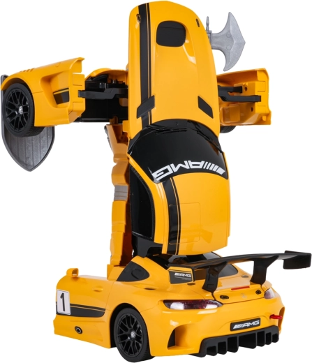 Transformation de la voiture en robot