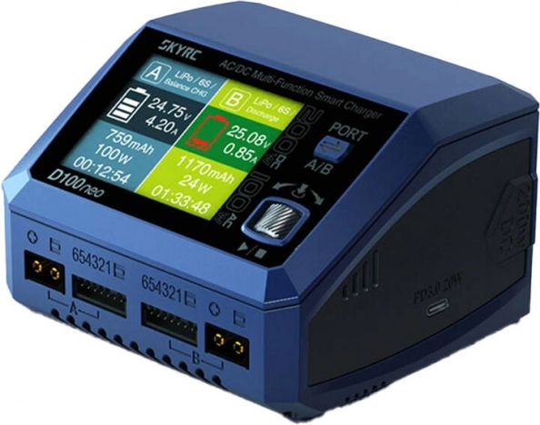 Chargeur intelligent double SKYRC D100neo 200 W