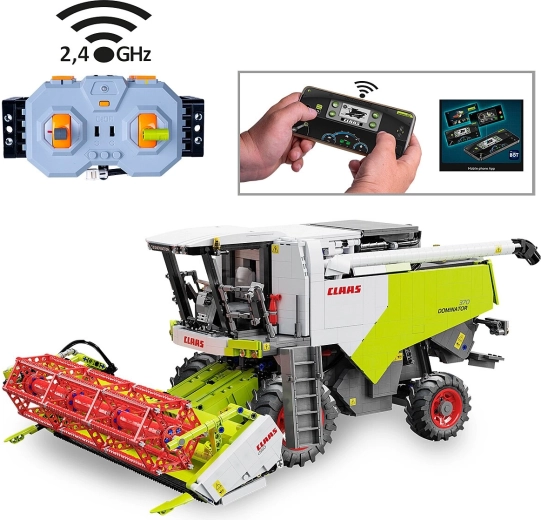 CaDA Claas Dominator 370 kit de construction de moissonneuse-batteuse radiocommandée 1:18