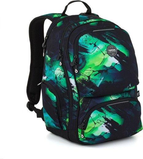 Sac à dos étudiant Topgal ROTH design néon