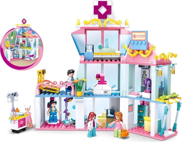 Jeu de construction Sluban Girls Dream Hôpital