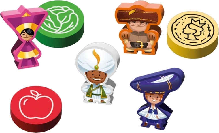 Grands jetons et figurines résistants – idéals pour les mains d’enfants